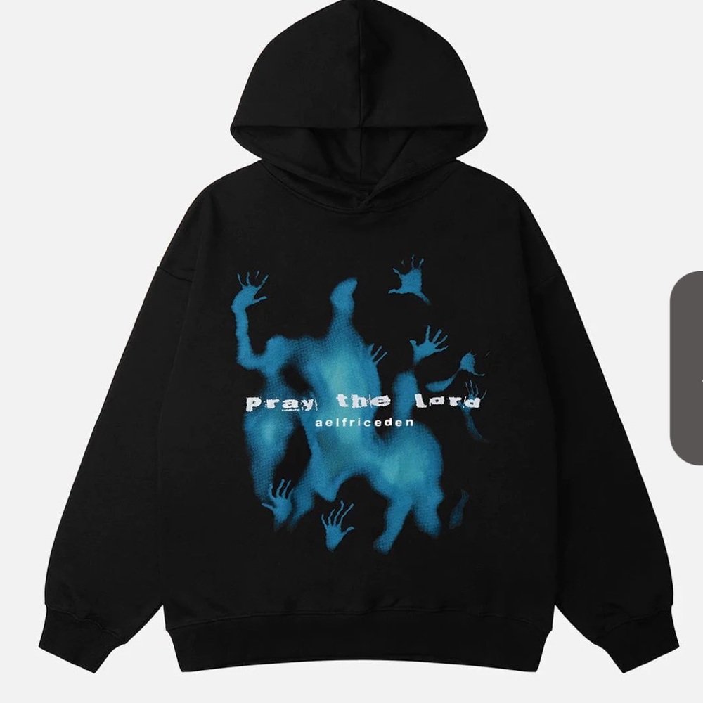 Aelfric Eden Abstraction Shadow Print Hoodie